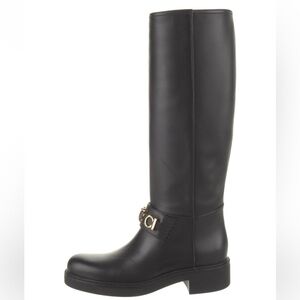 Gucci Leather Riding Boots